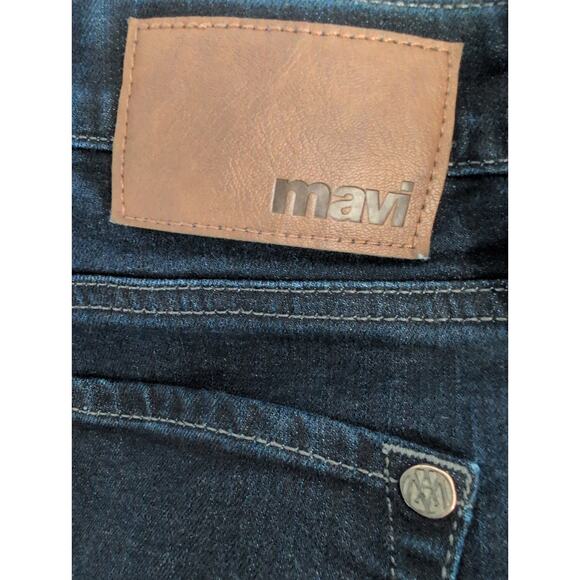 Mavi Jake Jeans Men Size 31x31* Slim Leg Mid Rise Dark Wash Stretch Denim - Picture 6 of 13